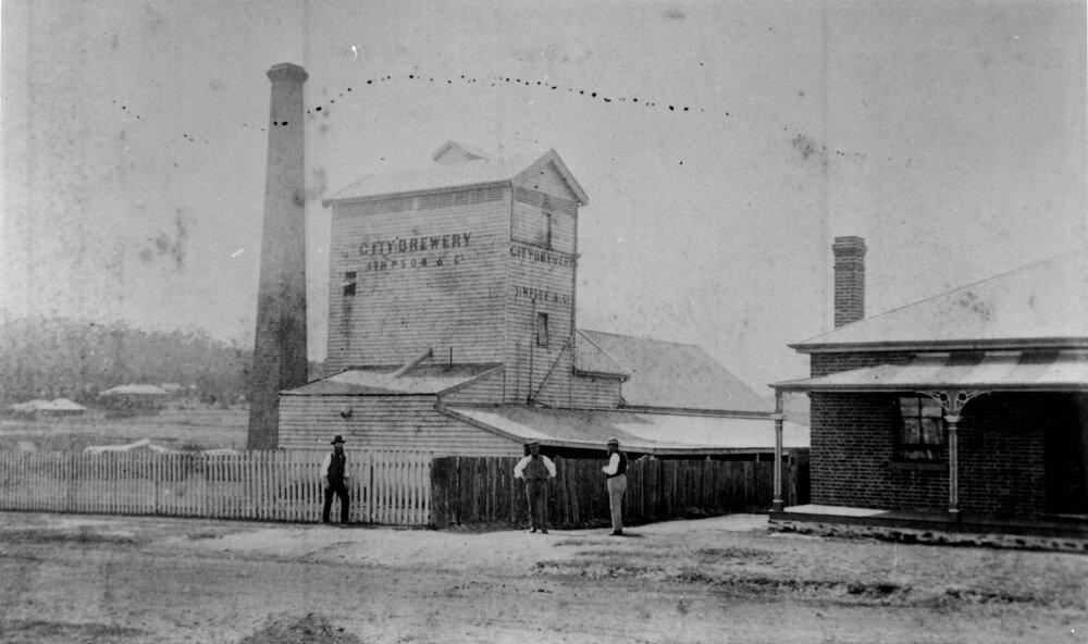 City Brewery, Simpson &amp; Co, 1882 to 1887