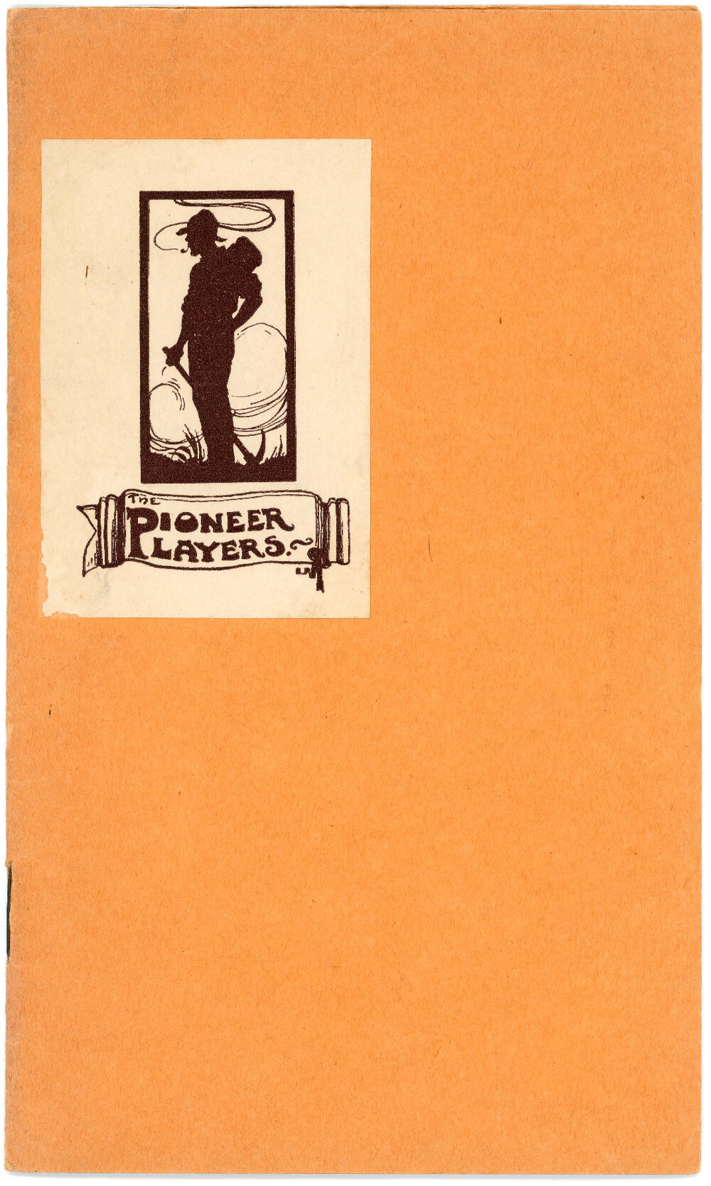 The Pioneer Players present Four Short Plays at the Playhouse, 1923