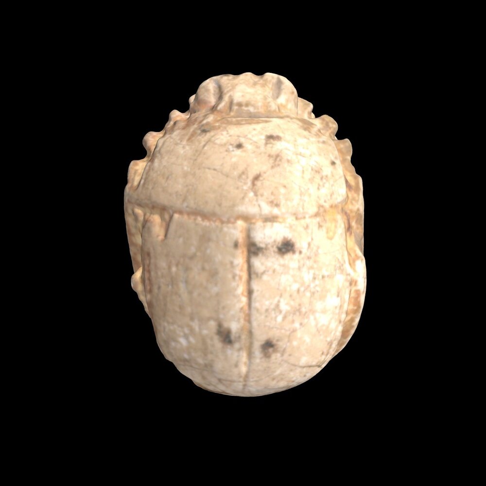 MA1978.5.2 Scarab made from frit
