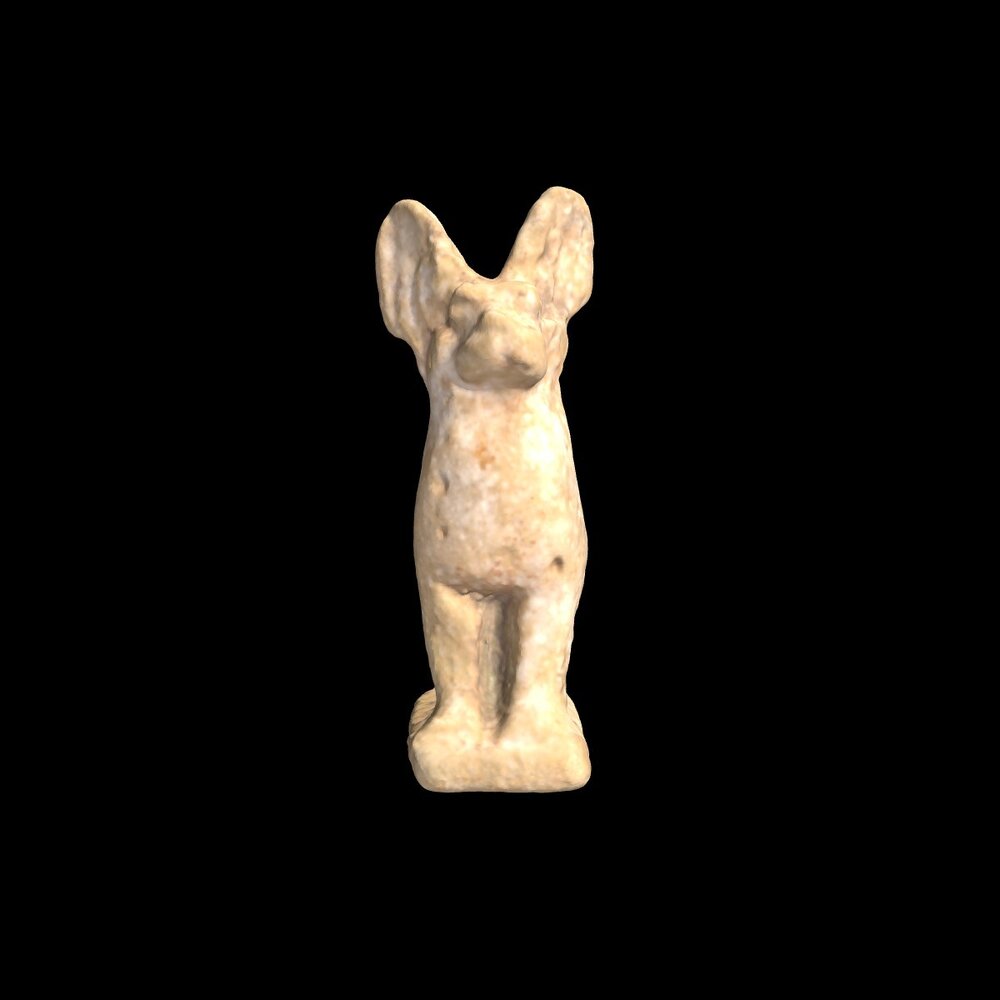 MA1978.12.2 Faience amulet