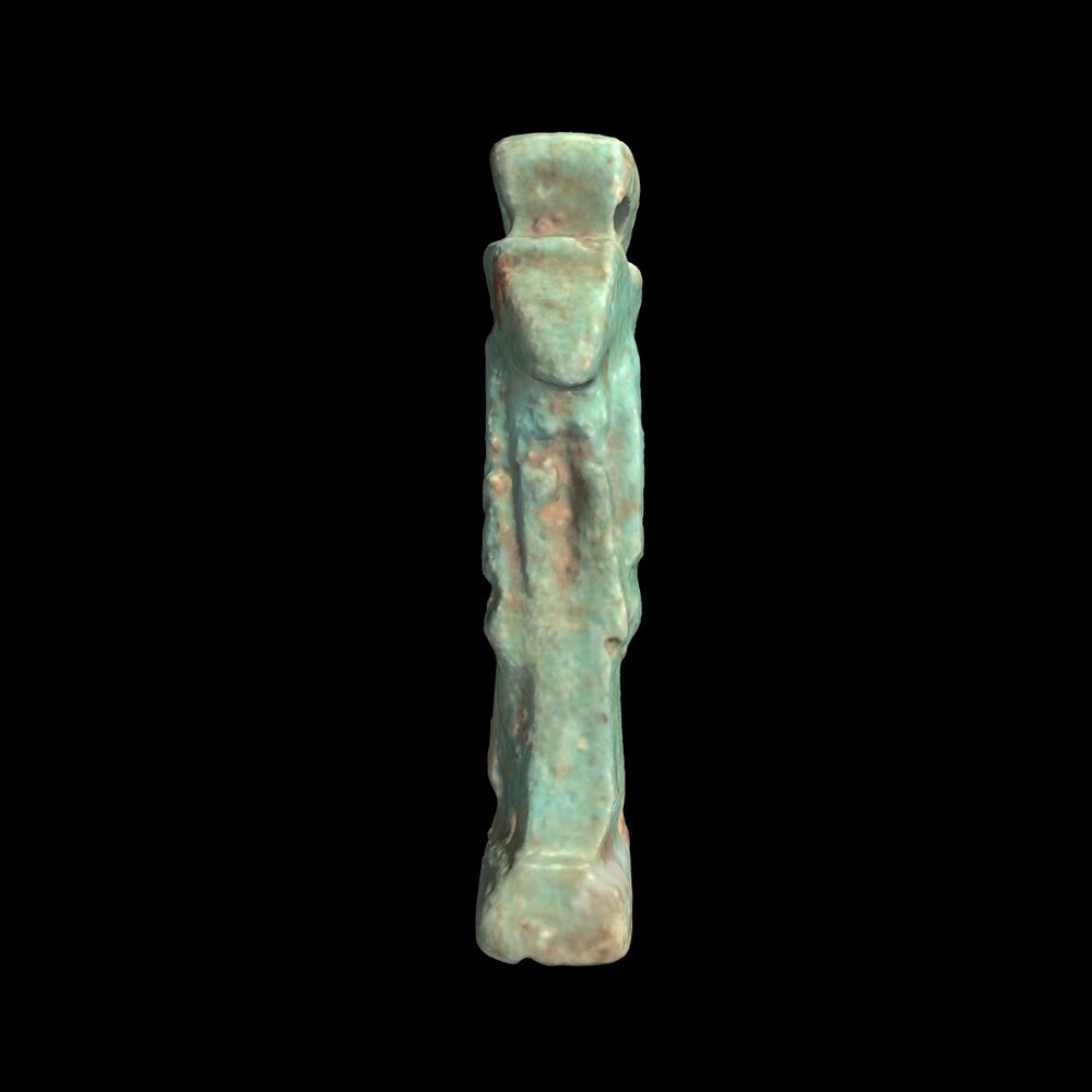 MA1978.12.8 Faience amulet