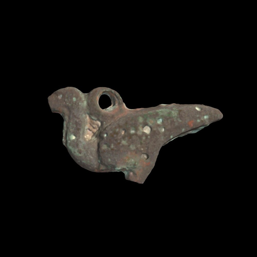 MA1978.12.10 Faience amulet