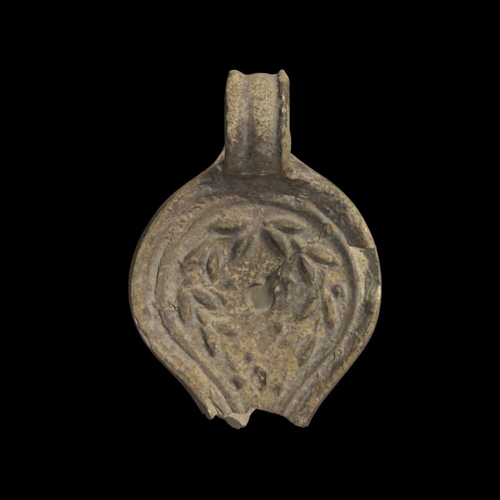 MA1978.134.2 Terracotta lamp