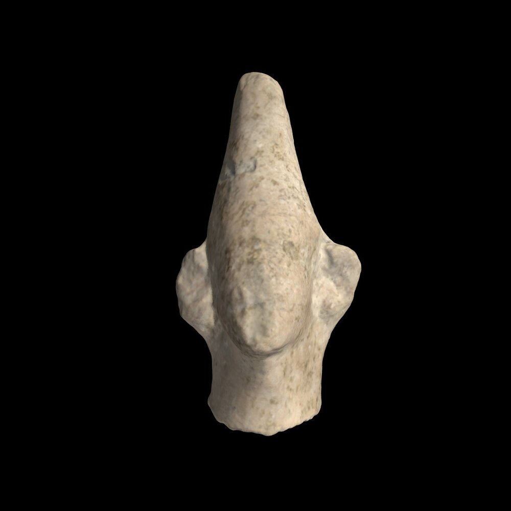 MA1986.2.2 Hittite terracotta head
