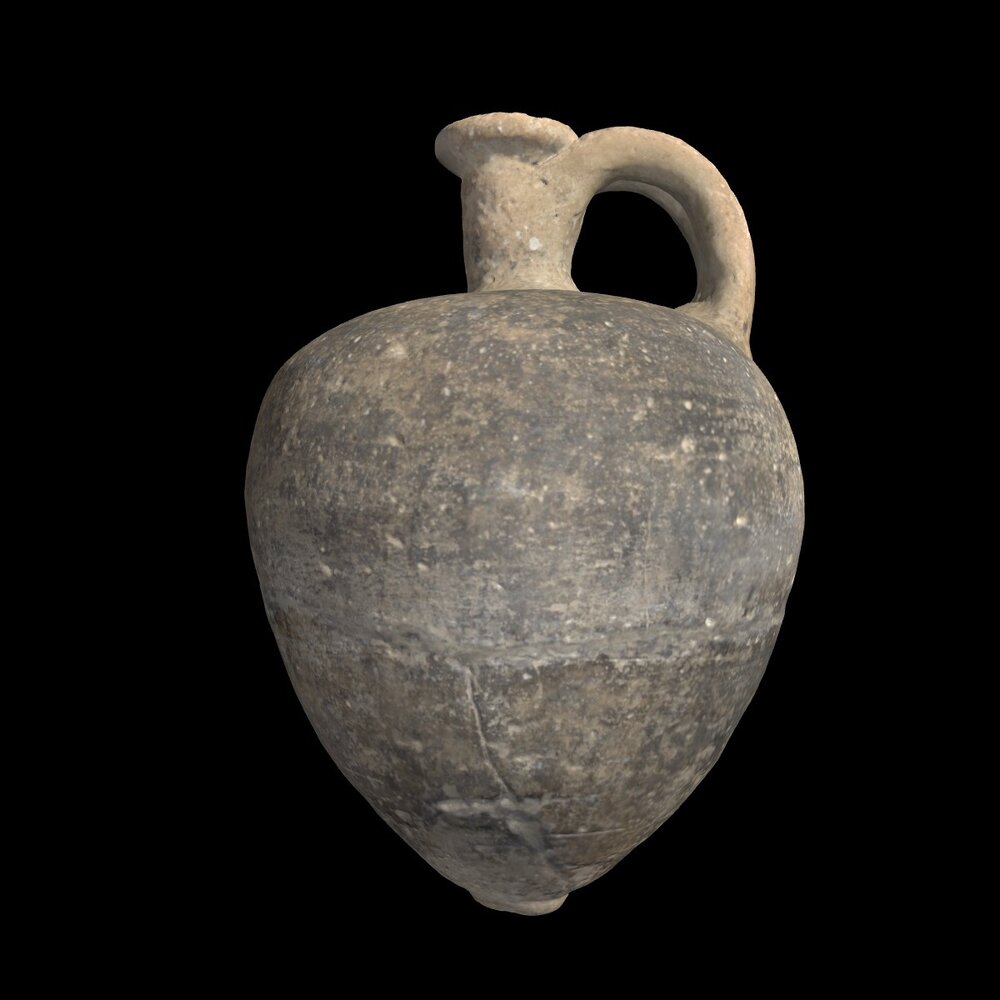 MA2012.17.1 Imitation Tell el- Yahudiyeh Ware piriform juglet