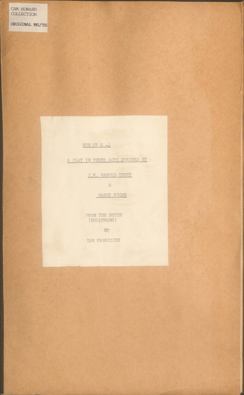 Son of a - (a.k.a. Insult)