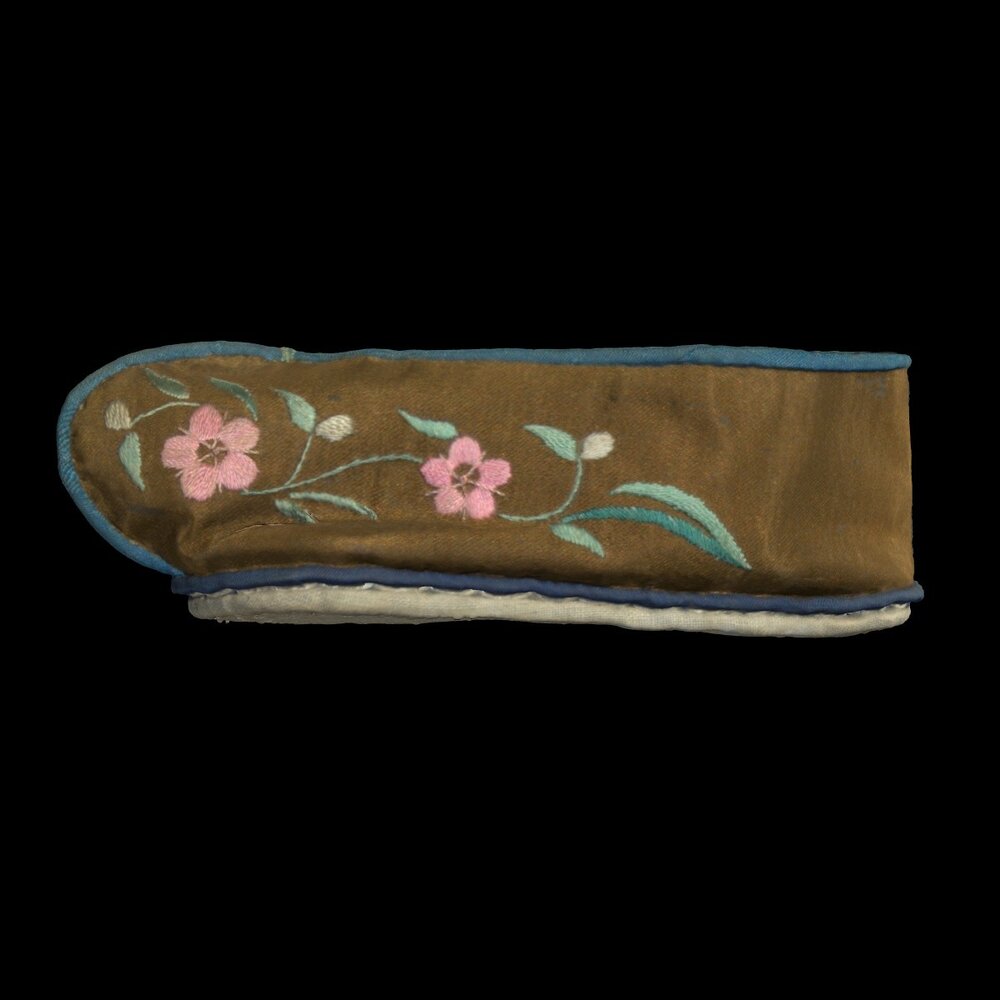 MA2020.3.71 Chinese silk lotus shoes