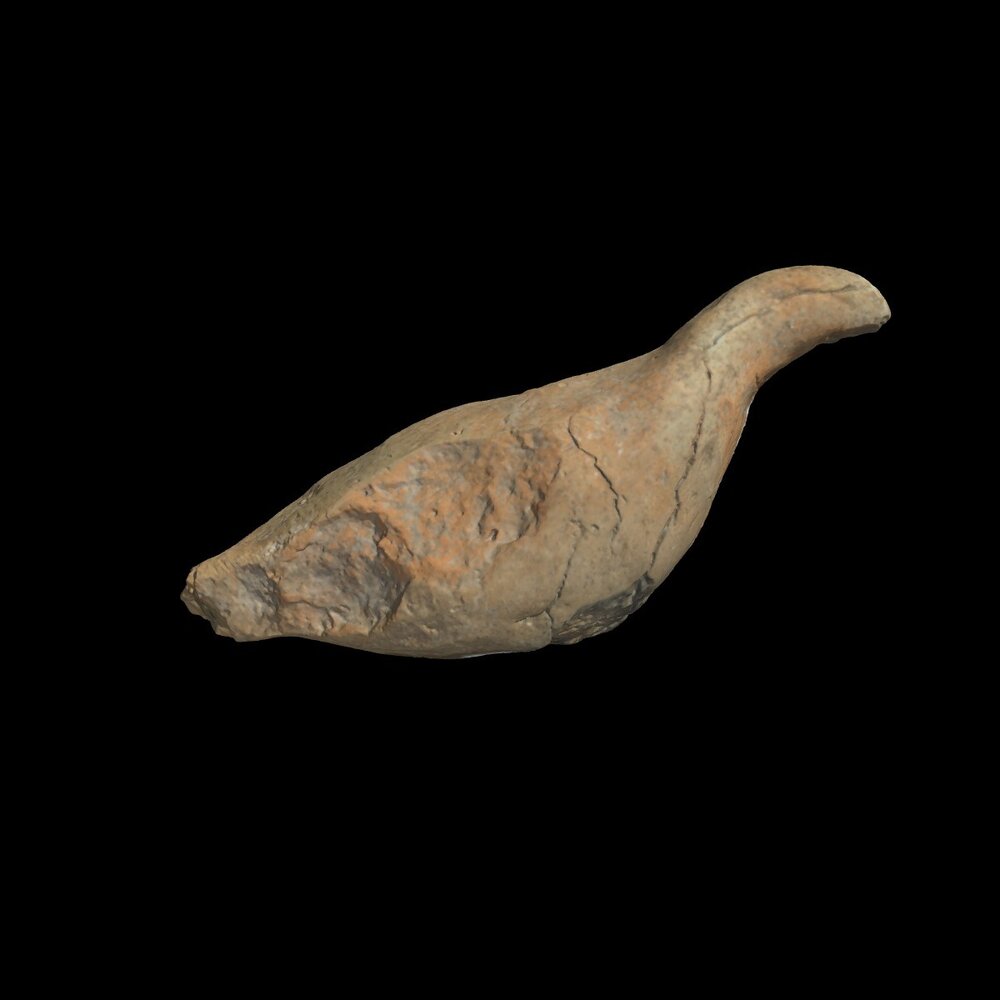 MA1966.2.44 Figurine of a bird
