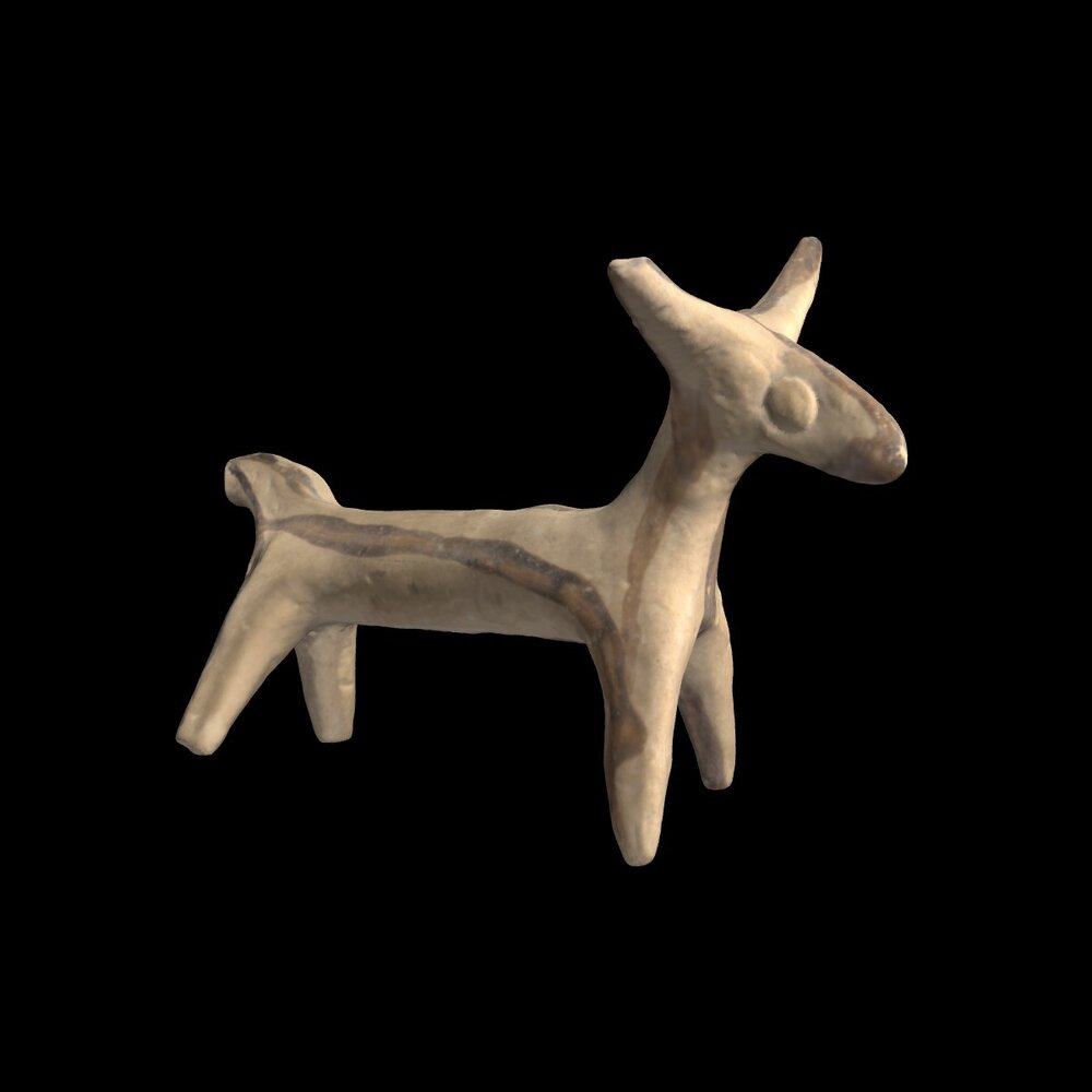 MA1973.2.1 Mycenaean terracotta bull