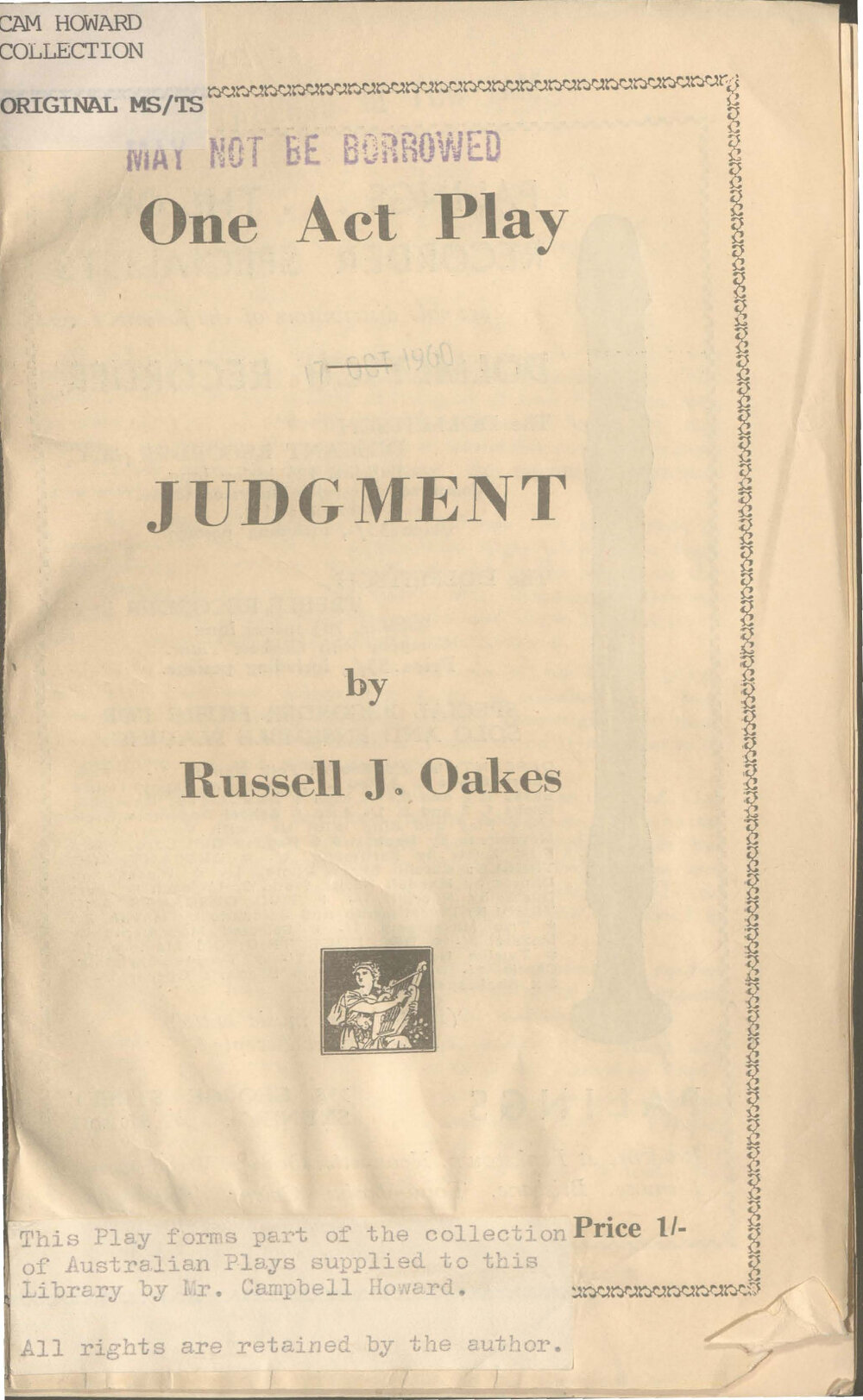 Judgement: drama of the war in Papua, 1942