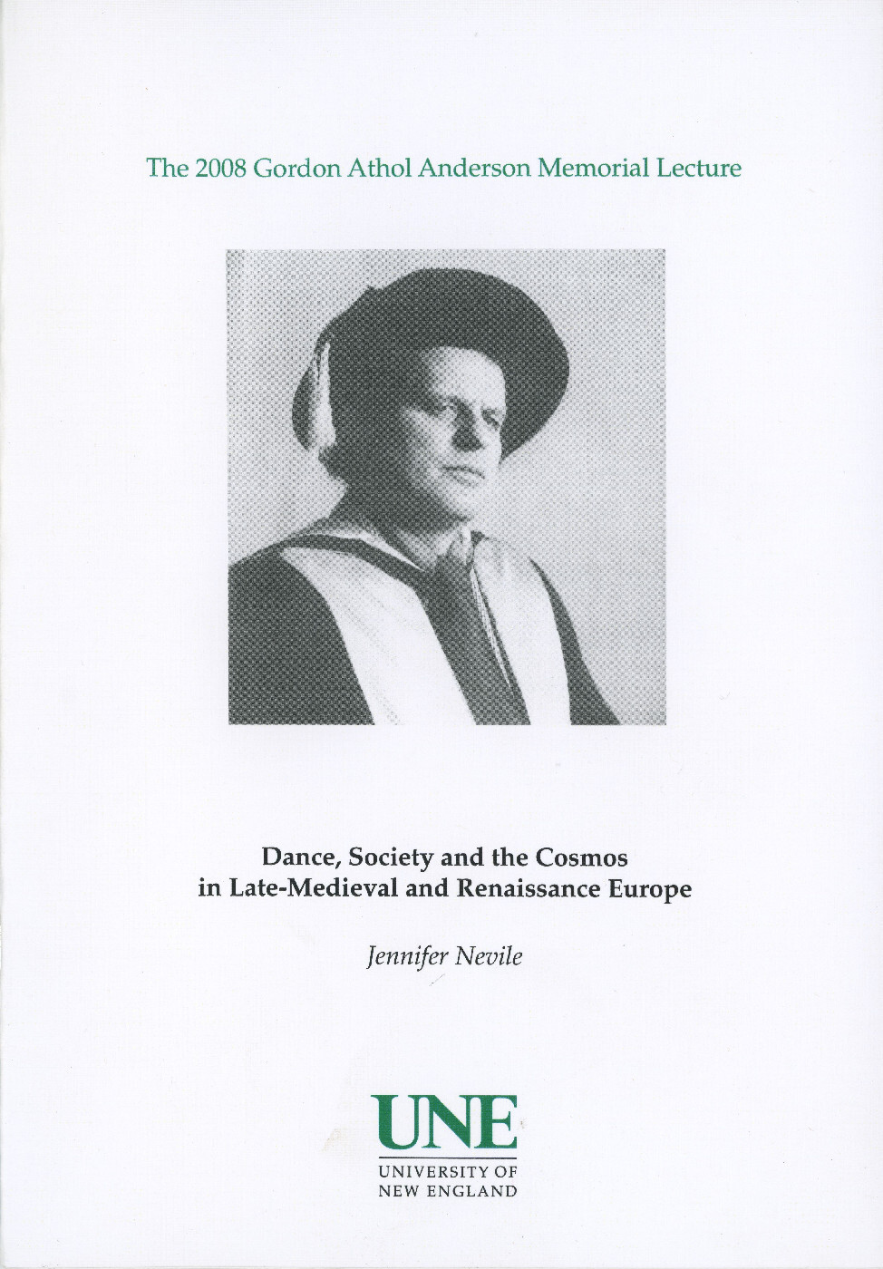Dance, Society and the Cosmos in Late-Medieval and Renaissance Europe
