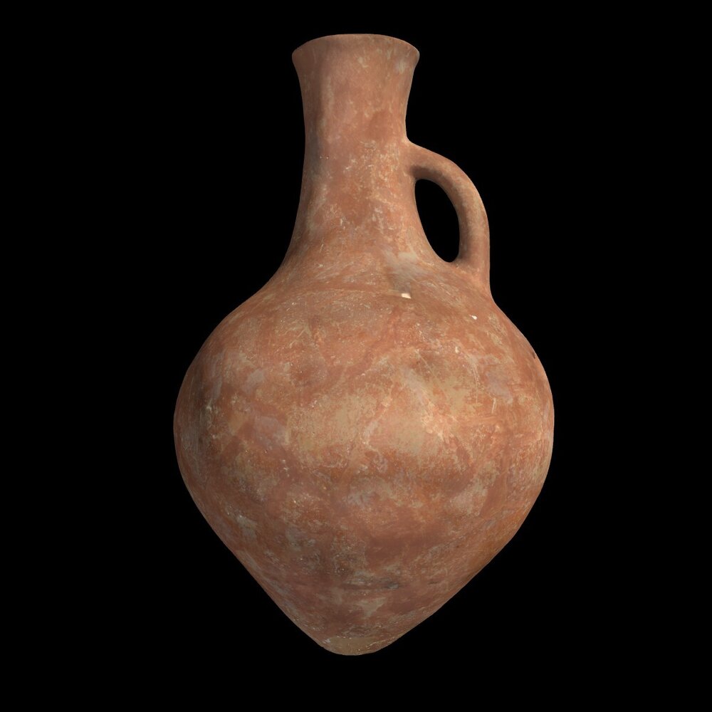 MA1972.3.49 Red Polished I Ware jug with round mouth