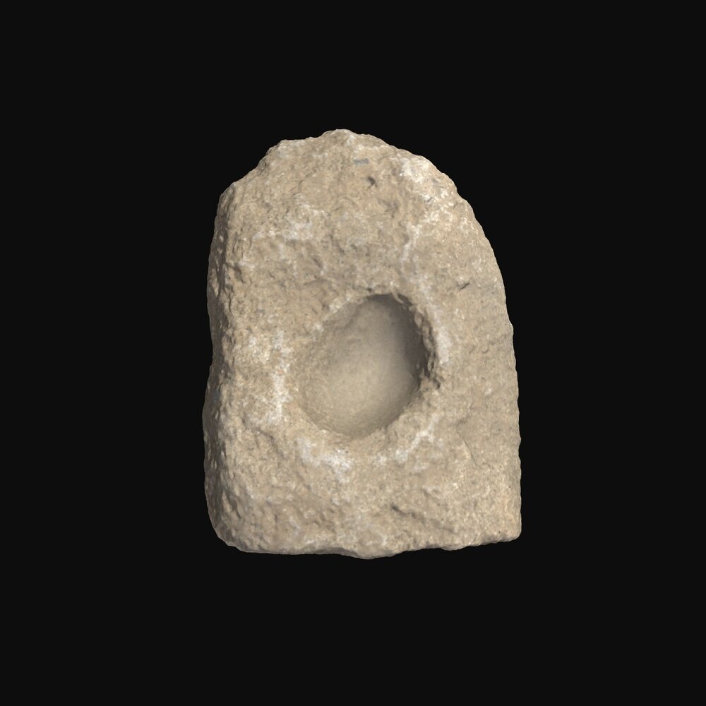 MA1978.161.5 Socketed stone