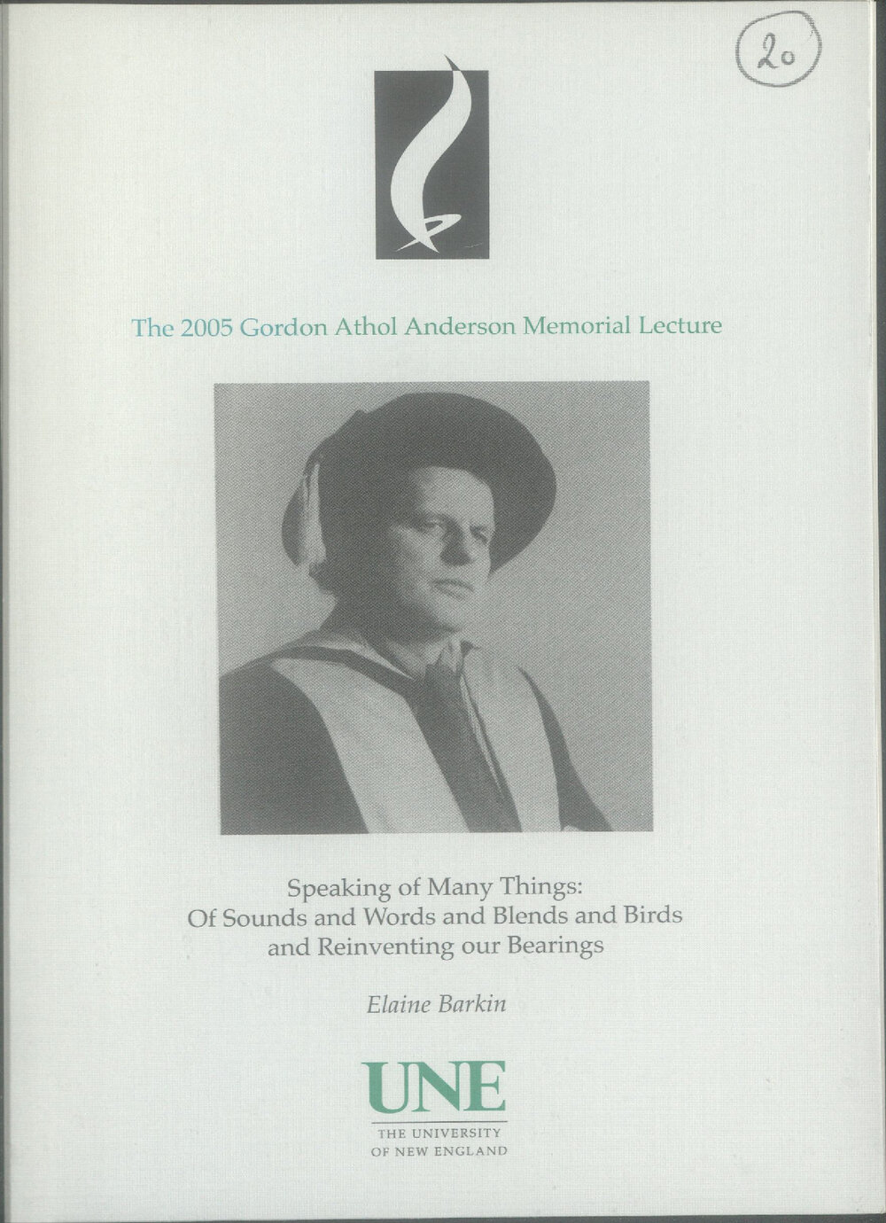 Speaking of Many Things: Of Sounds and Words and Blends and Birds and Reinventing our Bearings