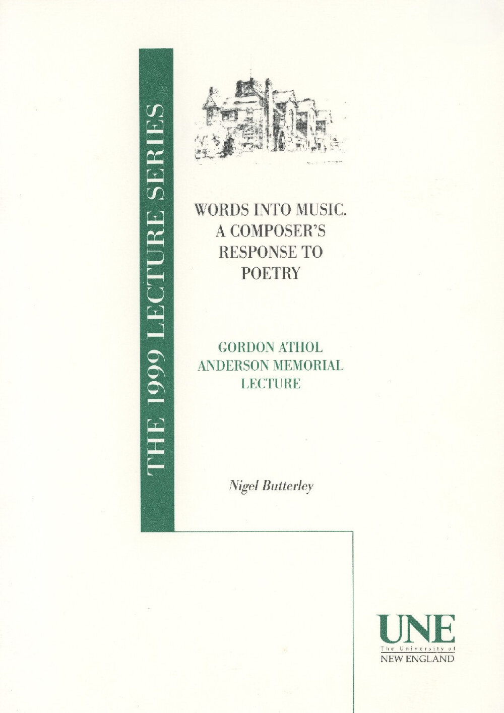 Words into Music: A Composer's Response to Poetry