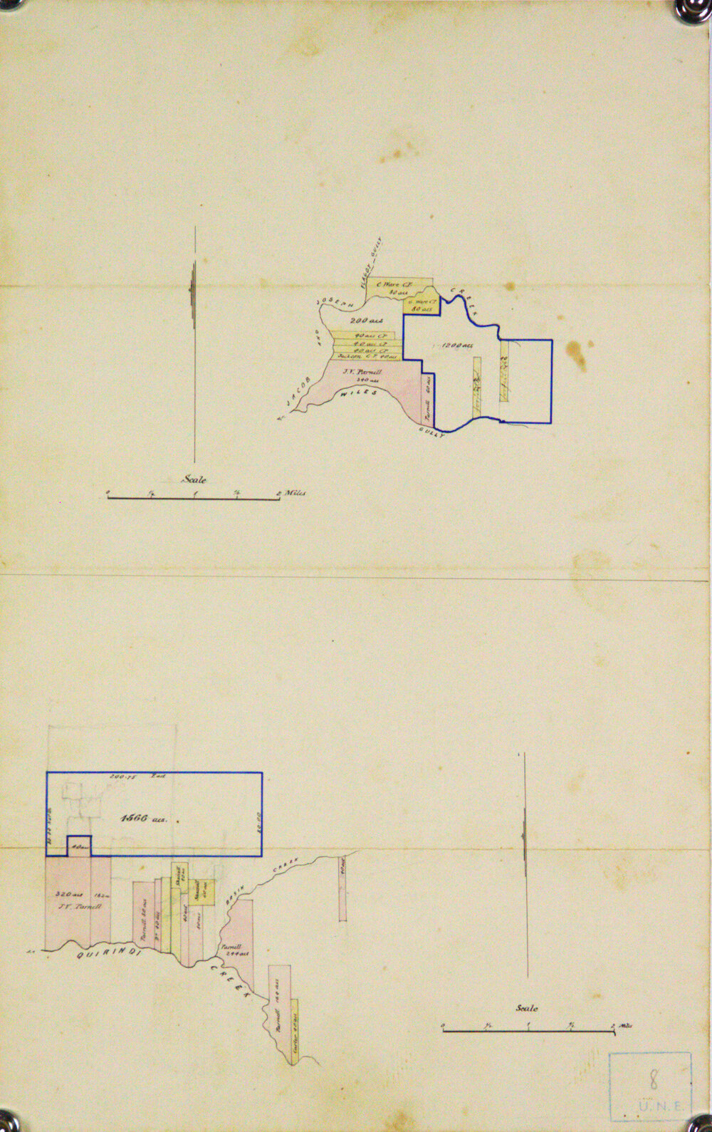 Wiles Gully and Quirindi Creek/Wiles Gully and Jacob and Joseph Flaggy Gully