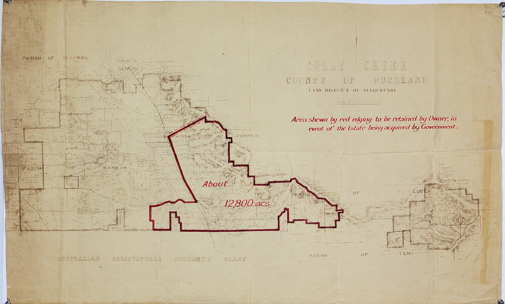Colly Creek Land portion for sale