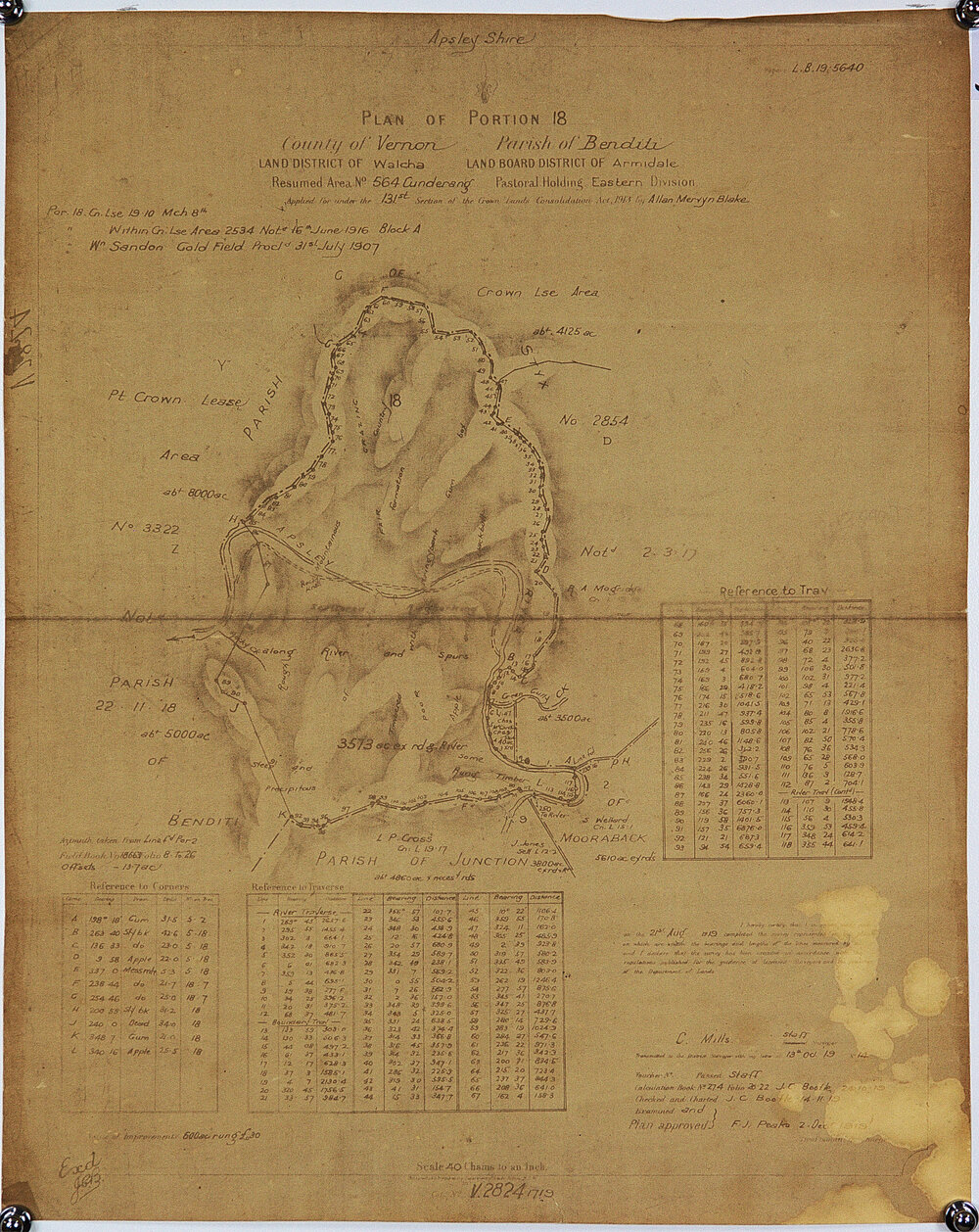 Cunderang, Resumed area No.564 