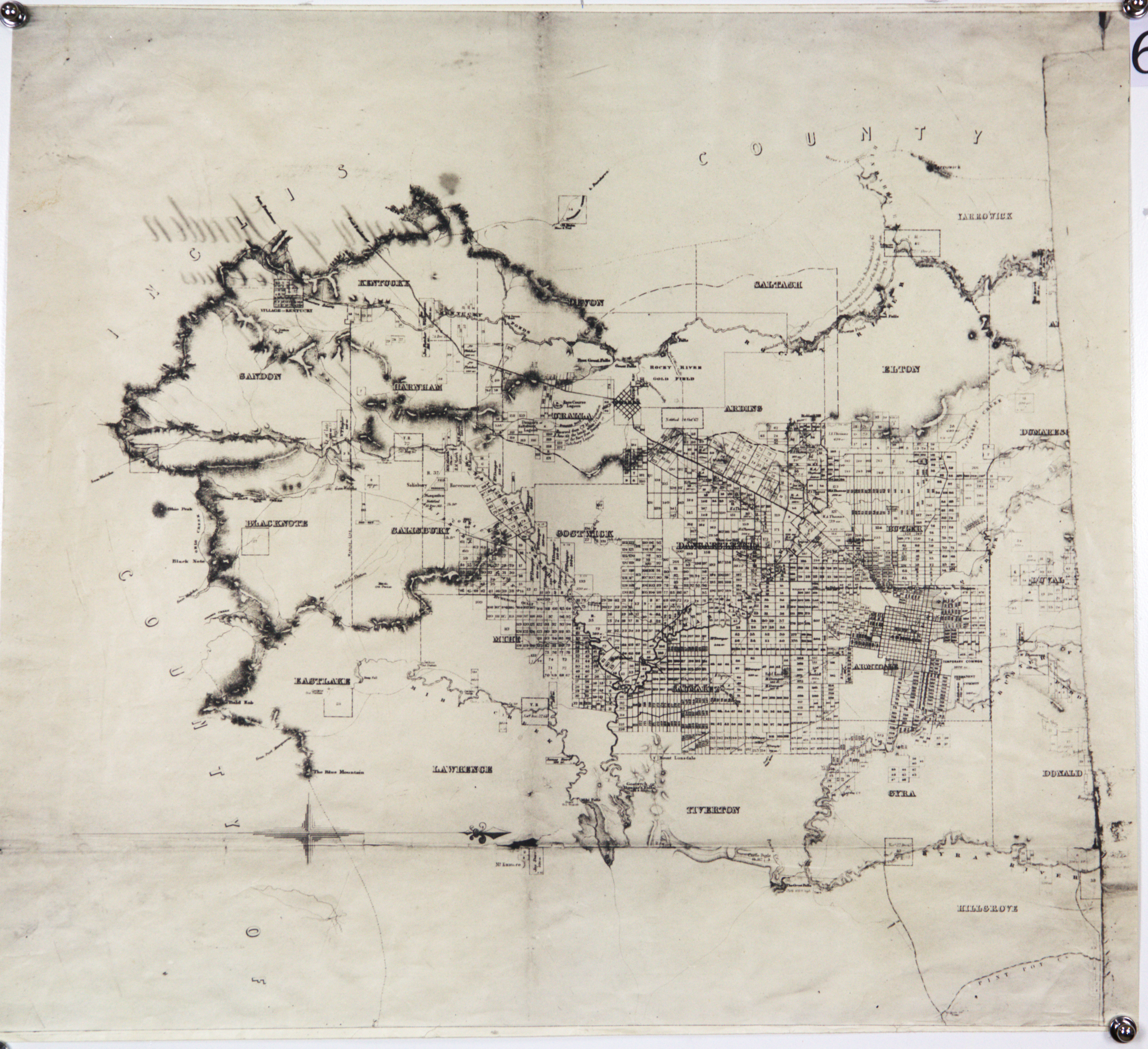 Inglis County Map