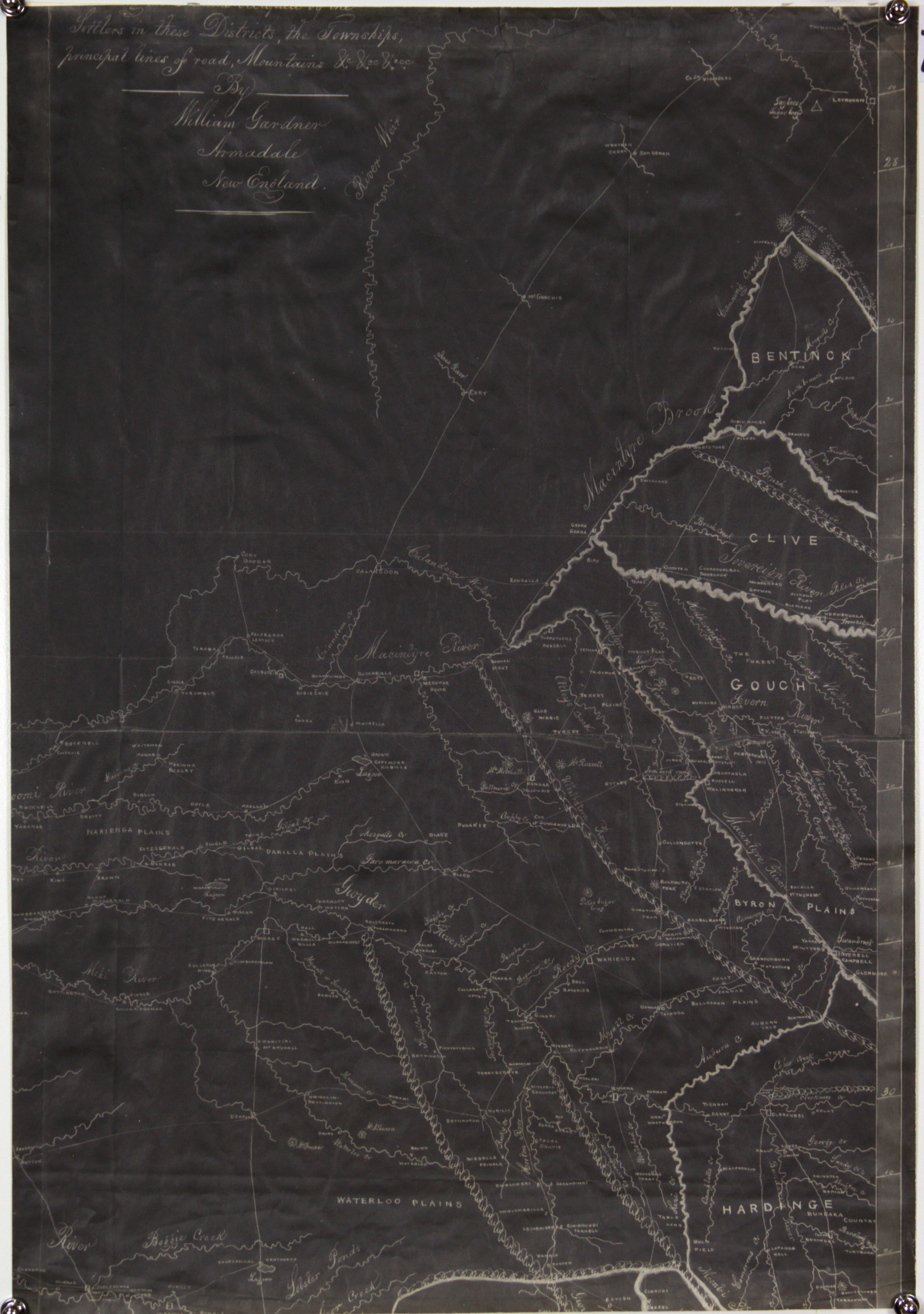 Western New England: Settlers in these districts, the townships, principal lines of roads, mountains etc. By William Gardner parts 1 &amp; 2