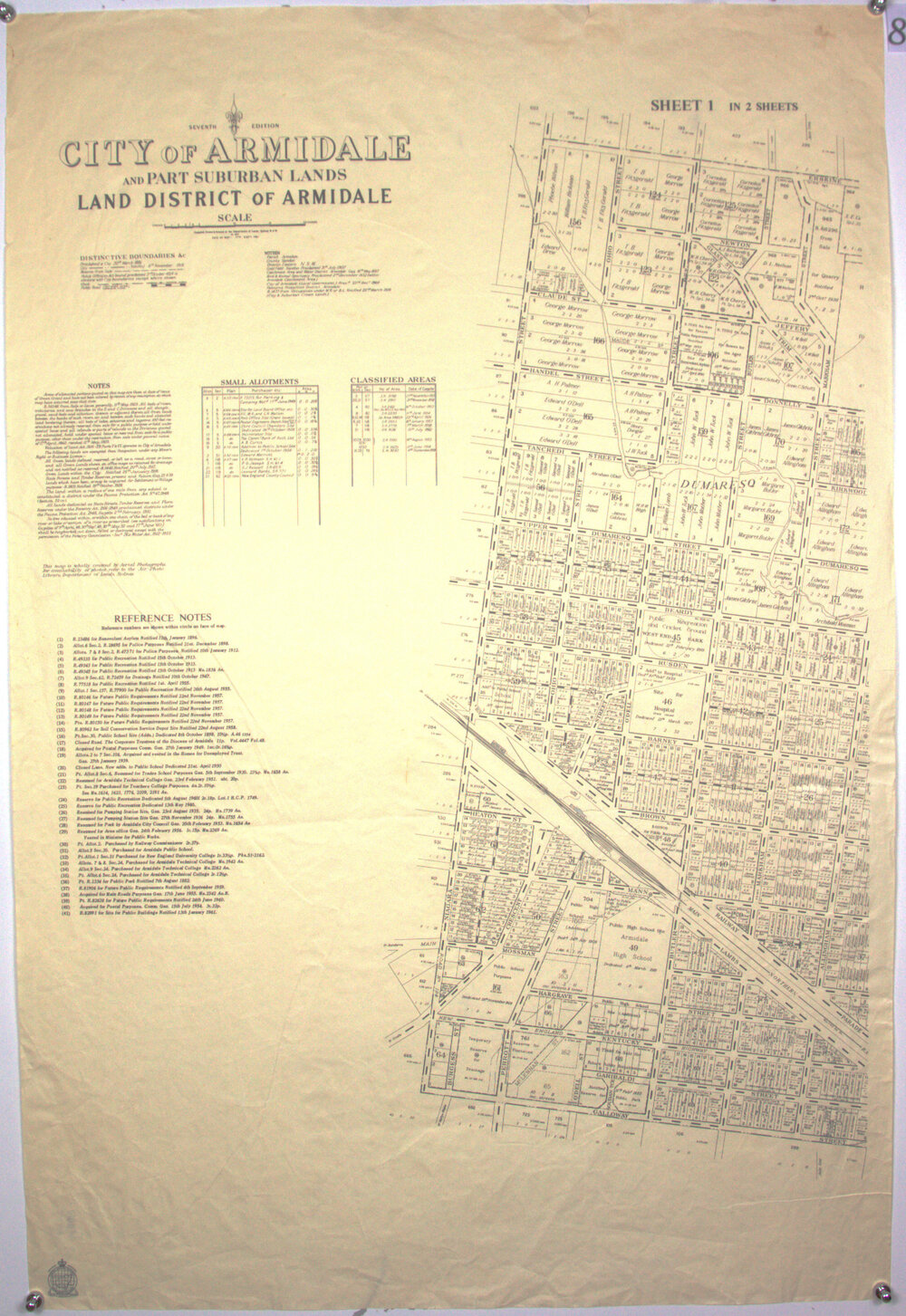 City of  Armidale and part suburban lands