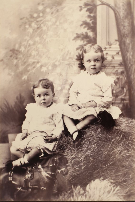 Two unidentified children