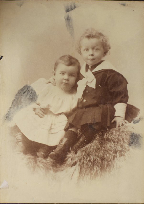 Two unidentified children