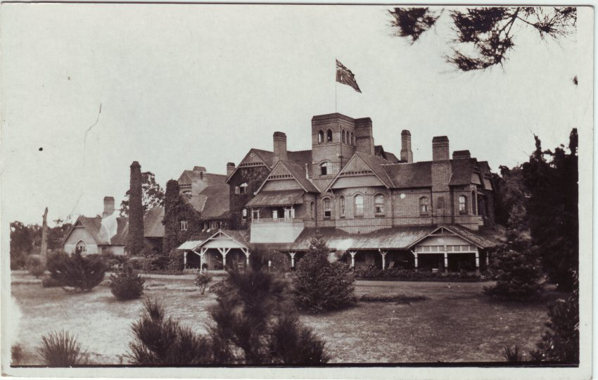 Booloominbah, from the south