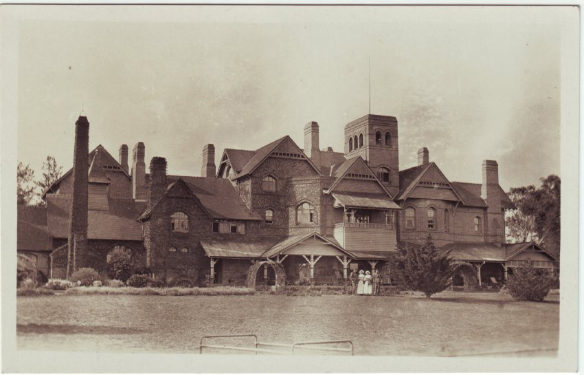 Booloominbah Convalescent Hospital, from the south-west