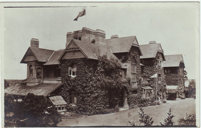 Booloominbah Convalescent Hospital, view from the north-east