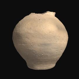 MA2012.26.1 Coarse Ware fat-bodied jar