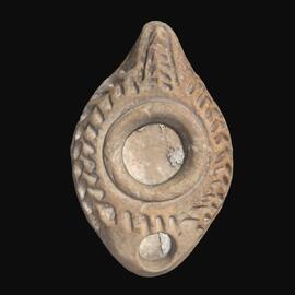 MA2012.30.1 Mould-made oil lamp