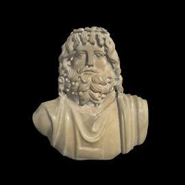 MA2017.2.1 Alabaster bust of Serapis