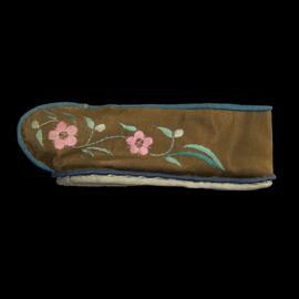 MA2020.3.71 Chinese silk lotus shoes