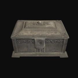 MA2023.1.18 Silver reliquary casket