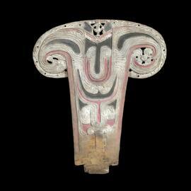 MALoan1997.2.1 Canoe prow board