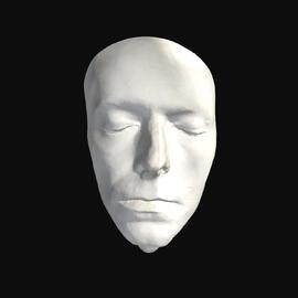 MALoan2024.1.11 Life mask of David Bowie