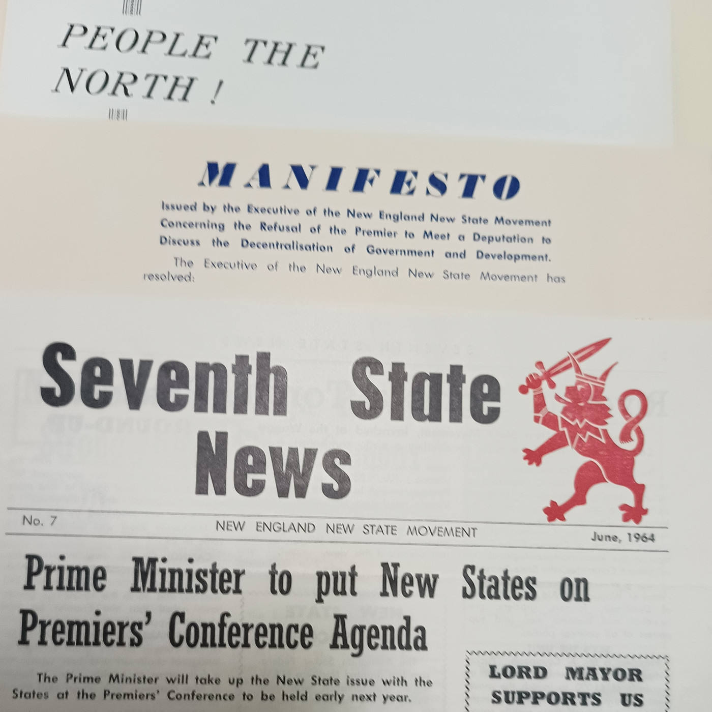 P.N. Harrison Collection - New England New State Movement