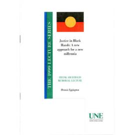 Justice in Black Hands: A new approach for a new millennia, 1999
