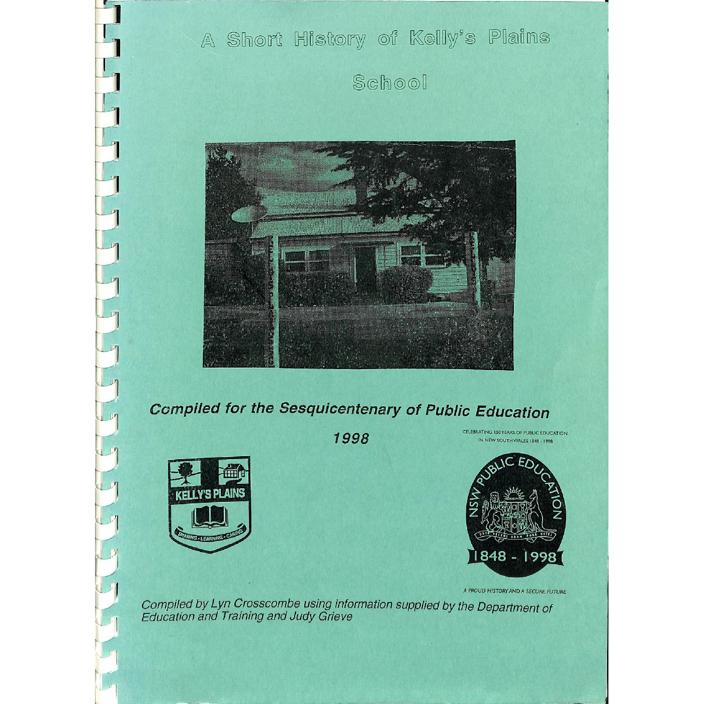 A Short History of Kelly's Plains School