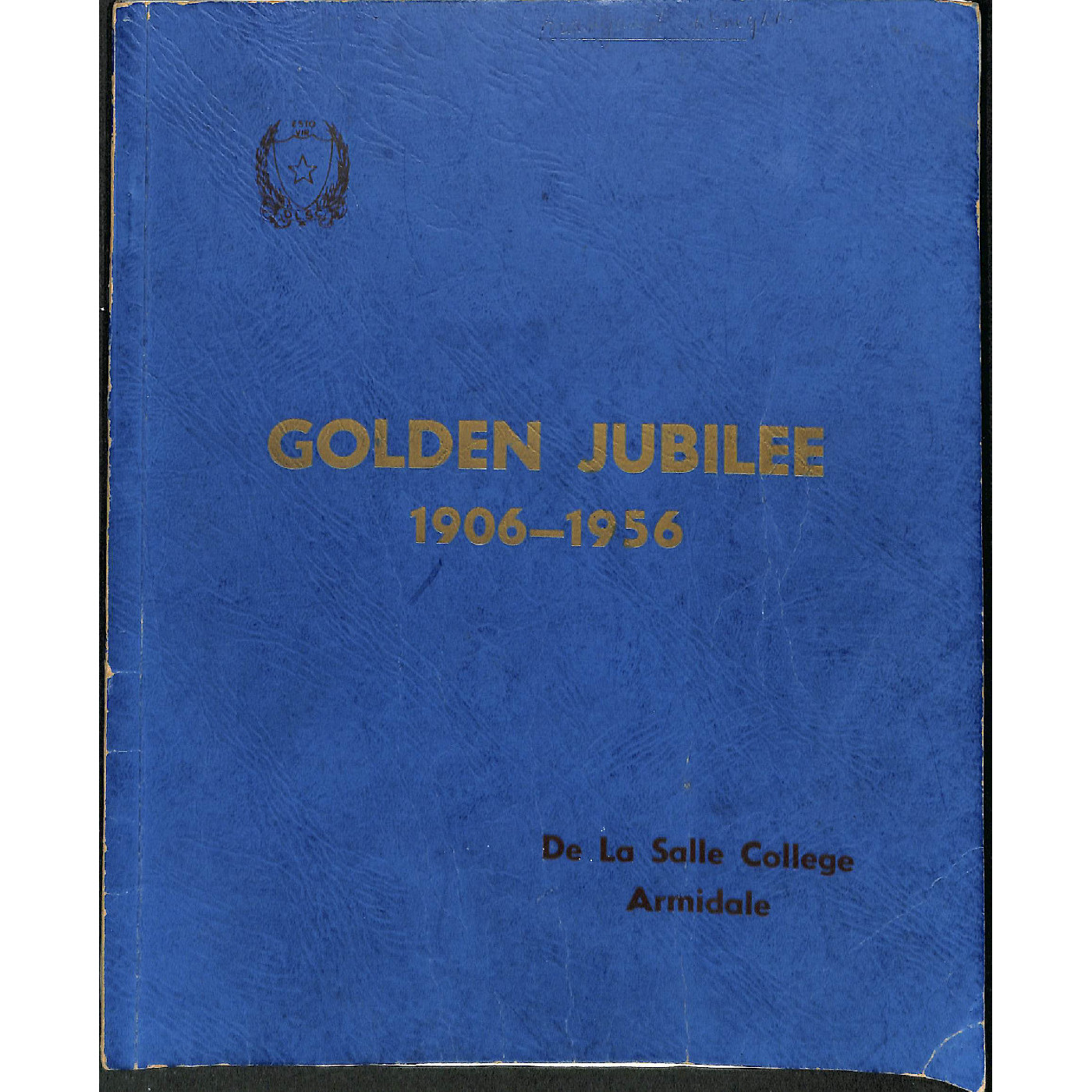 De La Salle College Armidale Golden jubilee : 1906-1956