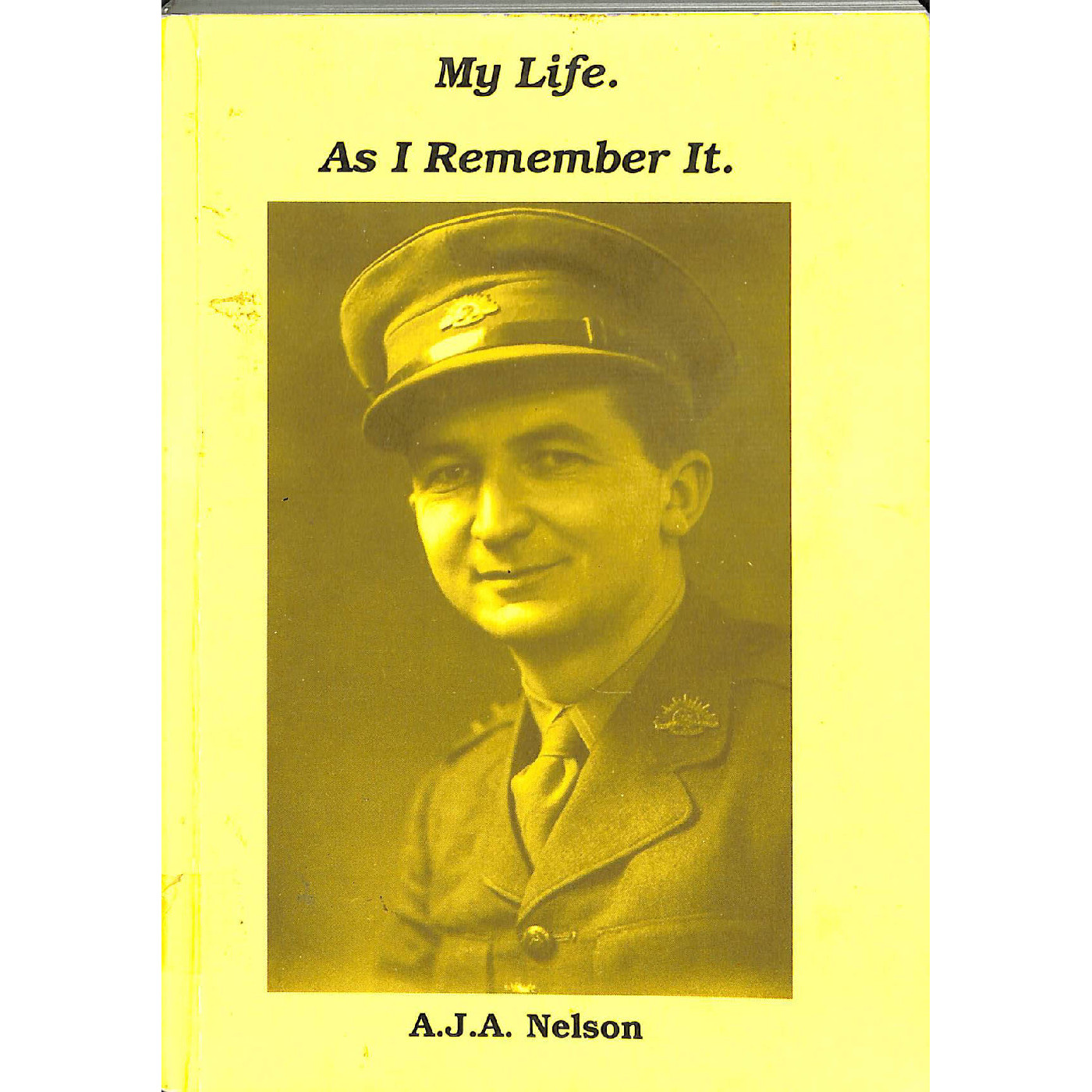 My life as I remember it