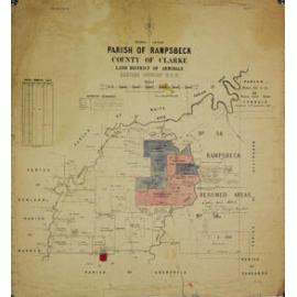 Coloured to show holdings of Messrs F.J. and J.C. White