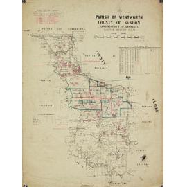 Shows Greenhills estate and other holdings in Guyra shire