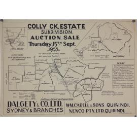 Colly Creek Estate Subdivision Auction Sale