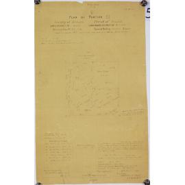 Plan of portion 22: resumed area