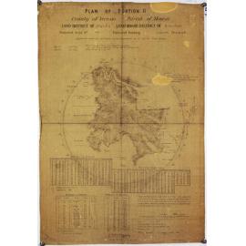 Plan of portion and parish of Moona: resumed area