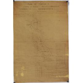Plan of portion 1. Resumed area