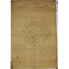 Plan of portion 8. Resumed area