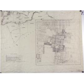 Enlarged plan of portions in the vicinity of Armidale within the reserve and conditional purchase
